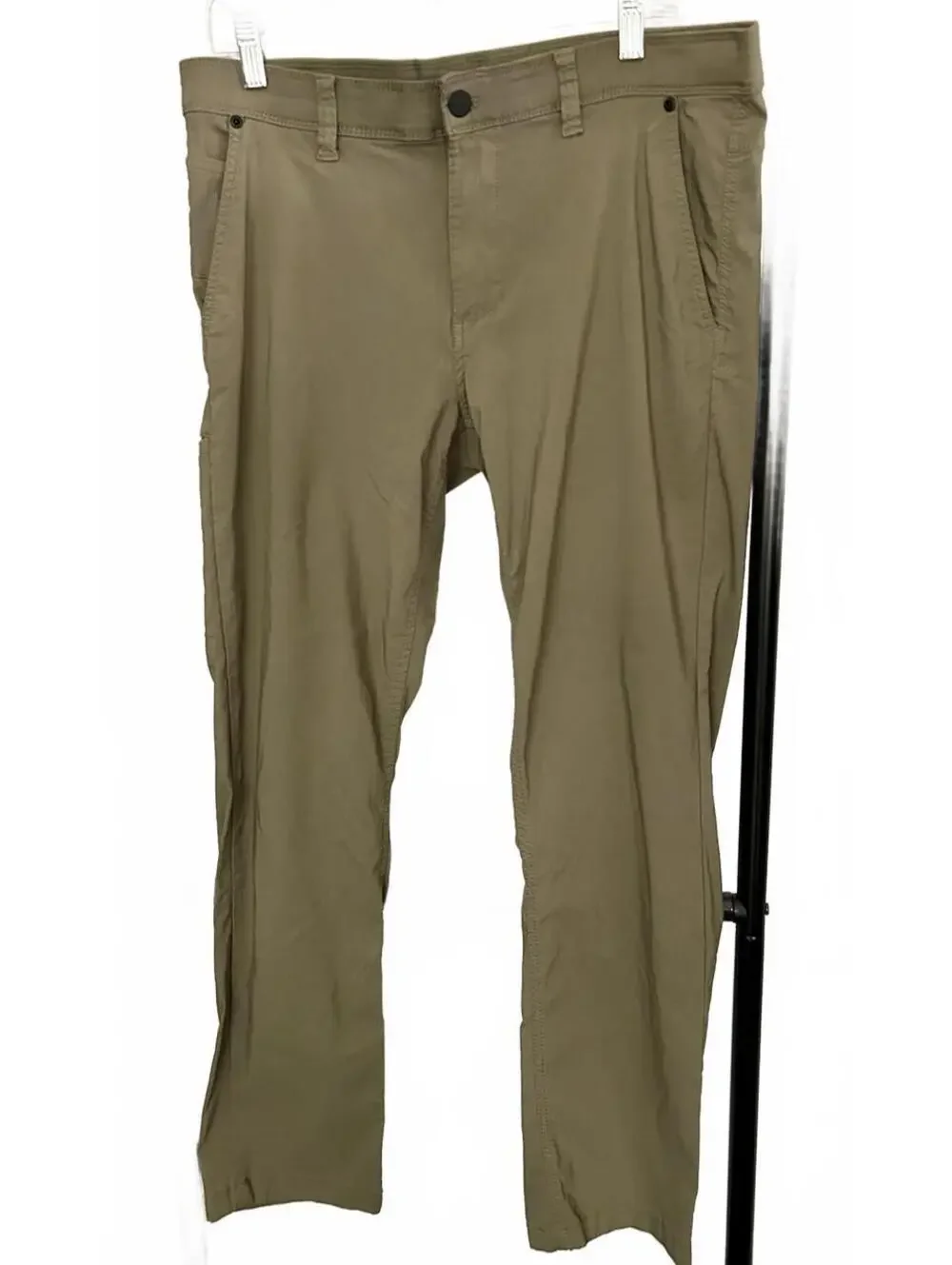 Weatherproof Vintage Men’s Tan Utility GORP Stretch Chino Pants 34x32 Outdoor